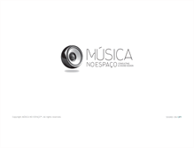 Tablet Screenshot of musicanoespaco.com